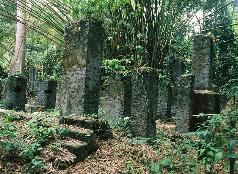 Stone columns at Bimbia