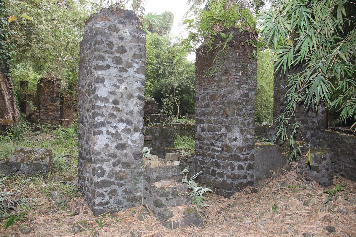 Bimbia ruins close-up