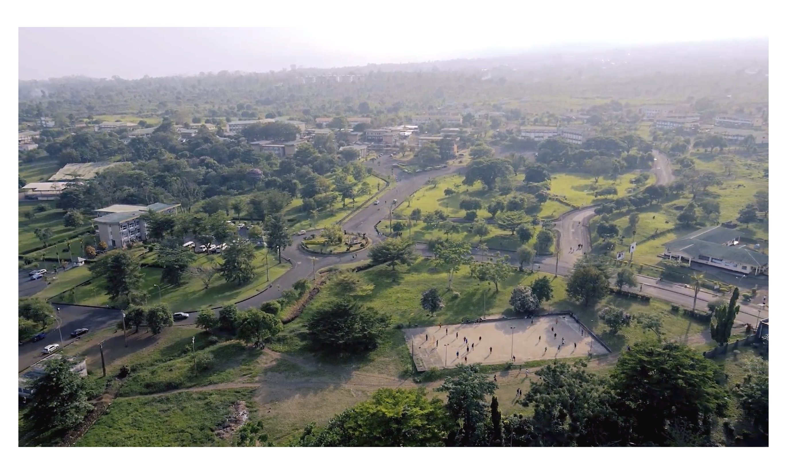 UB Campus Aerial View